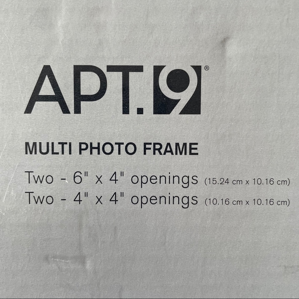 NIB Multi Photo Frame by Apt. 9 - Picture 4 of 6